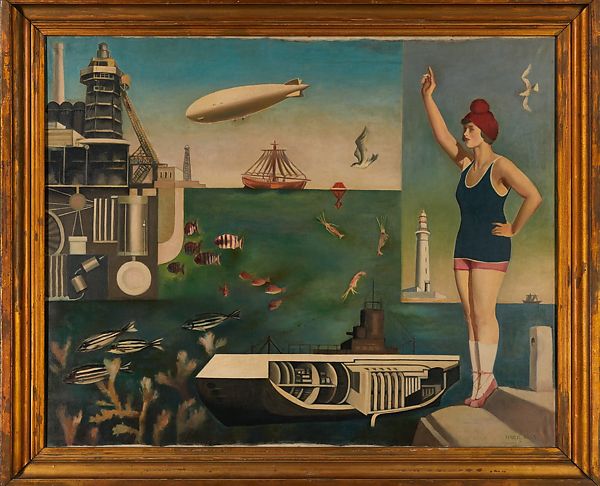 Koga Harue, Umi (The Sea), 1929.jpg